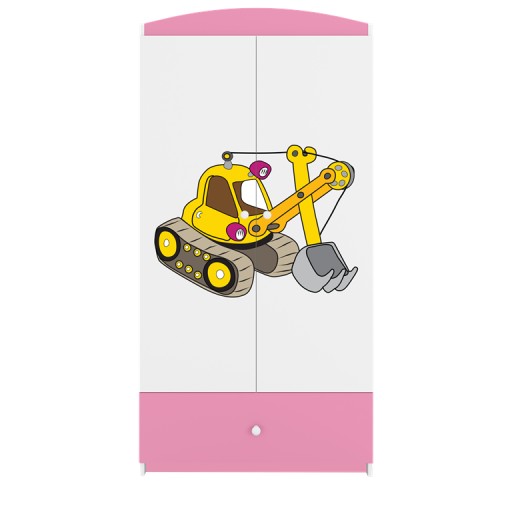 Szafa Kocot Kids Babydreams 90 x 187 x 57 cm biały