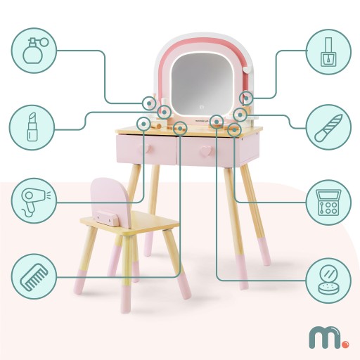 Toaletka dziecięca Mamabrum MAM273 Vanity Table