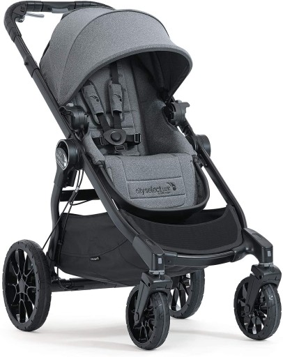 Wózek Baby Jogger City Select Lux Ash czarno-szary