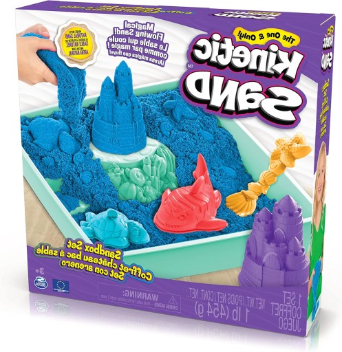 KREATYWNA PIASKOWNICA KINETIC SAND DLA DZIECI