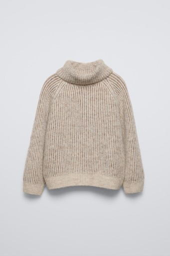 Zdjęcie oferty: ZARA SWETER Z ODWIJANYM GOLFEM DZIEWCZYNKA 158/164
