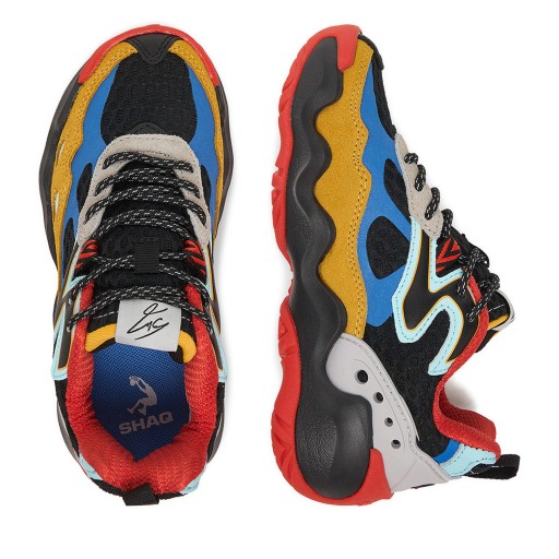 Shaq Sneakersy Chłopiec Kolorowy SHAQ-EO-REIGN AQ95055Y-BZ MIX Czarny