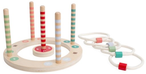 BS Toys Gra Rzut Obręczą Na Koło GA470