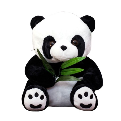 Wypchane zwierzę siedzące Panda pluszowa lalka poduszka do