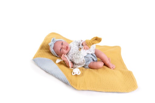 Lalka Antonio Juan Carla con mantita 33229 42 cm