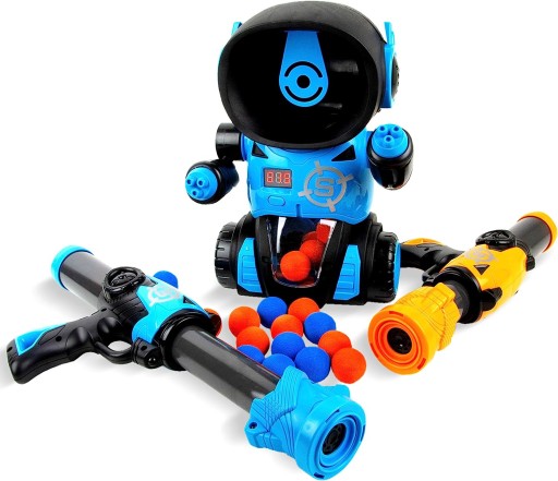 Gra zręcznościowa Głodny Robot Strzelanie do celu najlepszy prezent MTA
