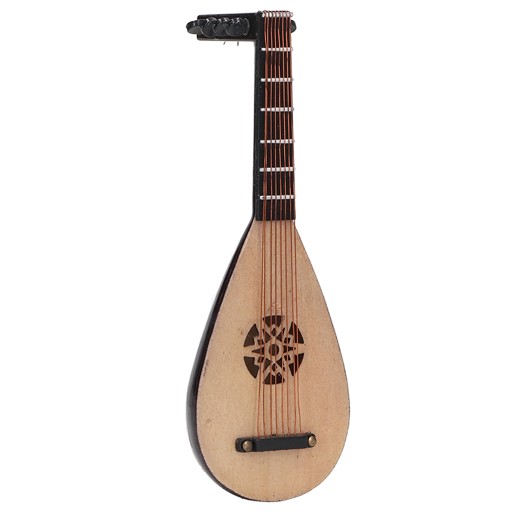 Ozdoby modelowe lutni Symulacja Pipa Chińska gitara Instrument B6