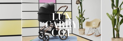 Cybex Priam 1.0 Carry Cot Gondola Lux Manhattan Grey, Szara z rączką!
