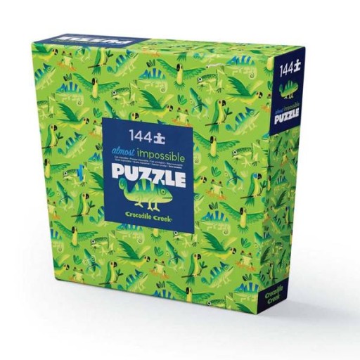 Niemożliwe Puzzle 144 el. - Dżungla, Crocodile Creek