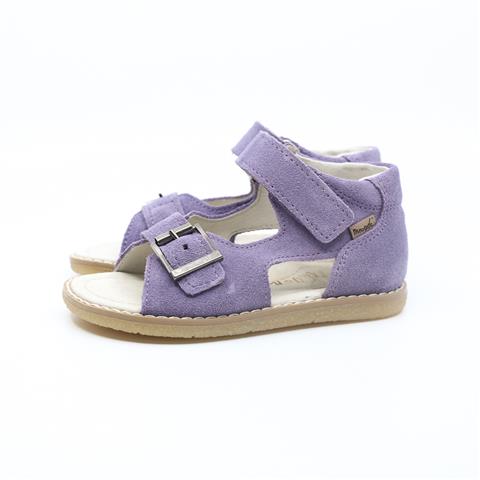 Sandały dziewczęce Mrugała Molo Lavender fioletowy skóra naturalna R.20