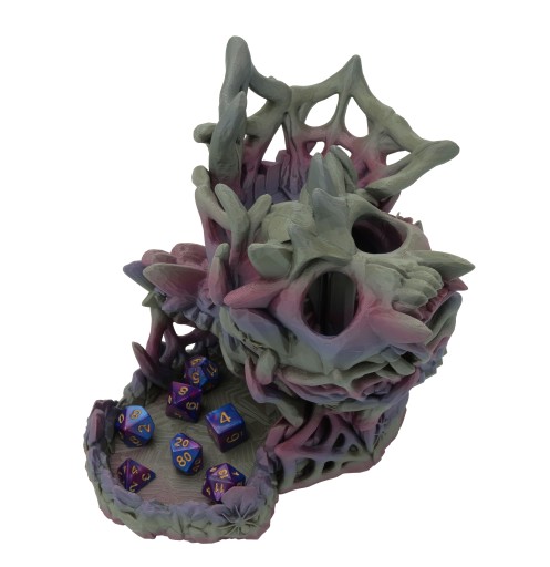 Koszmar - wieża do kości - Cinderwing3D Nightmare Dice Tower Tęczowa laguna