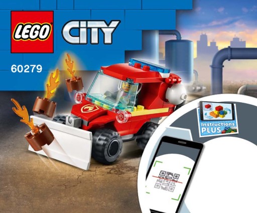 Instrukcja LEGO City 60279 Fire Hazard Truck