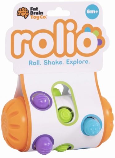 Wałek sensoryczny Rolio Bobo Fat Brain Toys do turlania 6 m+