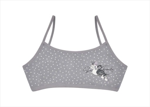 Biustonosz dziewczęcy Lilly Bling miękki bawełniany 158 5 sztuk