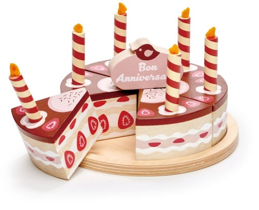 Czekoladowy tort urodzinowy Tender Leaf Toys TL8283
