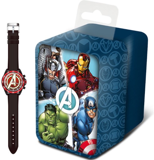 Zegarek dziecięcy analogowy na rękę Avengers 4