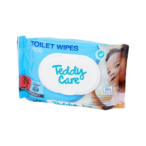 Teddy Care Kids chusteczki nawilżane 1 x 60 szt.