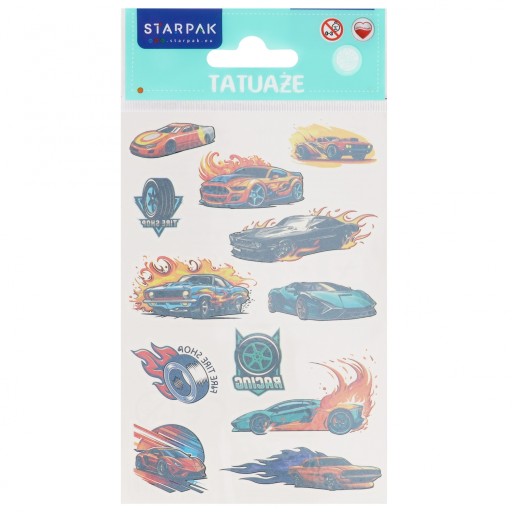 Tatuaż Samochody 10x19 STICKER BOO 583968