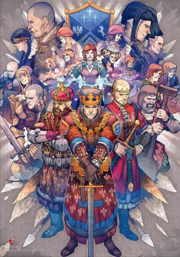 GOOD LOOT GAMING PUZZLE THE WITCHER NORTHERN REALMS 500 ELEMENTÓW