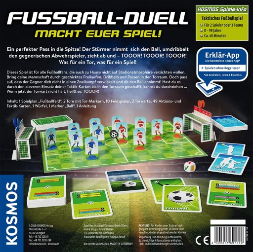 Fussball Duell Kosmos