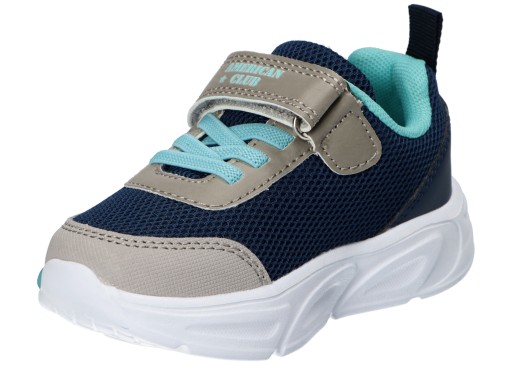 AMERICAN CLUB RL176 BUTY DZIECIĘCE ŚWIECĄCA PODESZWA WKŁADKA SKÓRZANA NV 24