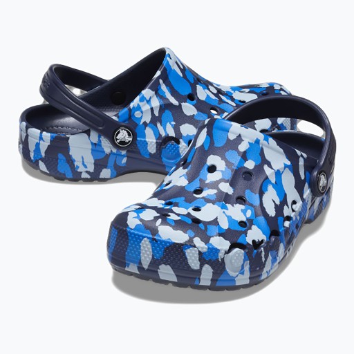 Klapki dziecięce Crocs Baya Graphic Clog navy 22-23 EU