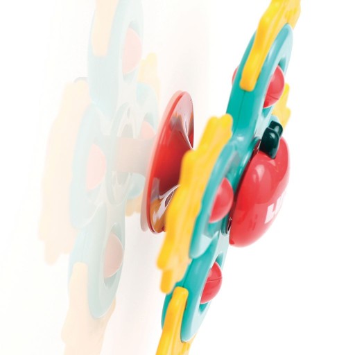 Ludi spinnery sensoryczne z przyssawkami 3 szt. Baby Spinners 10M+