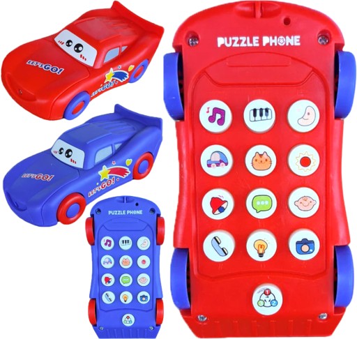 PIERWSZY TELEFON SMARTFON INTERAKTYWNY ZABAWKA EDUKACYJNA UCZY ANG JĘZYK x1