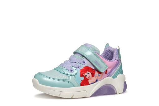 GEOX BUTY DZIECIĘCE SPORTOWE ŚWIECĄCE Z KSIĘŻNICZKĄ 31 6DA