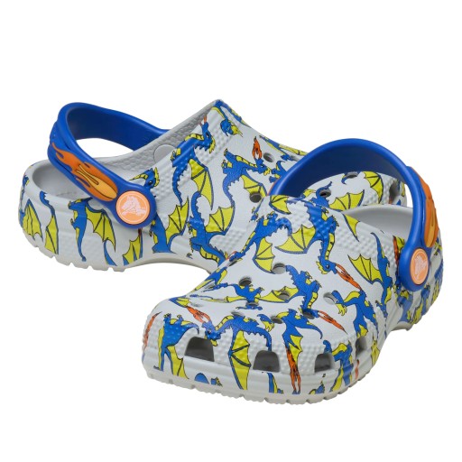 Crocs klapki dziecięce pianka szary rozmiar 25-26