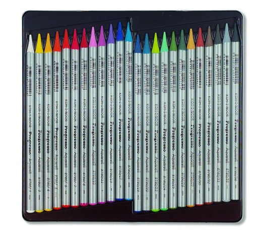 Kredki akwarelowe Koh-i-noor Progresso 24 kol.