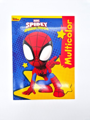 Kolorowanka Spidey i Przyjaciele. 32 strony Multicolor - różowa + GRATIS