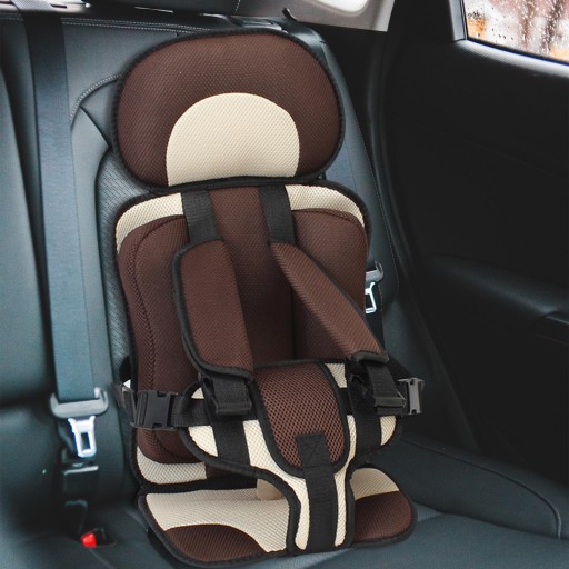 Baby Car Seat Cushion Car Seat Accessories Body Support Portable Car Brown
