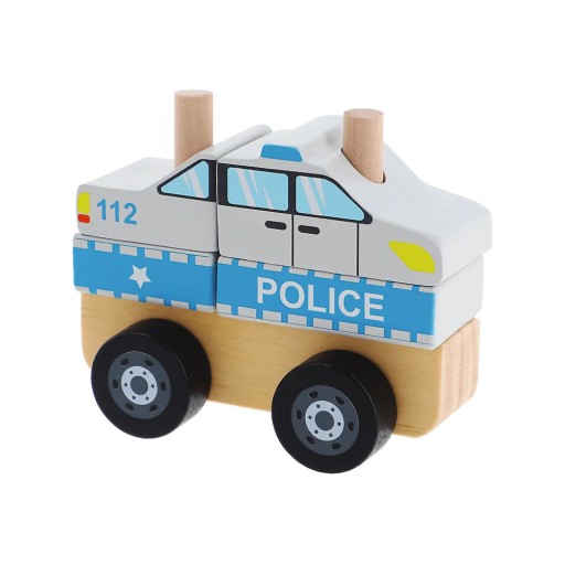 61767 TREFL ZABAWKI DREWNIANE POLICJA