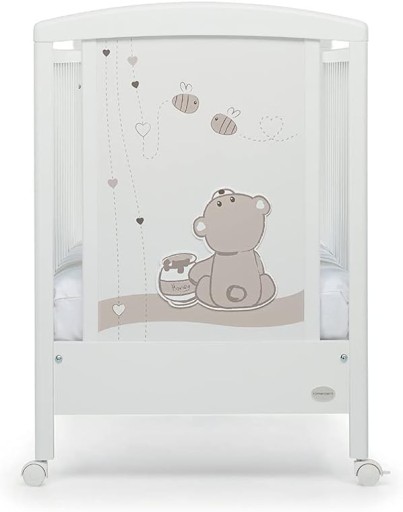 Łóżeczko drewniane Foppapedretti 9900181410 71 x 131 cm biały