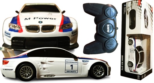 Autko Zdalnie Sterowane Rastar BMW M3 GT2 Samochód Auto Na Pilot 2,4GHz RC