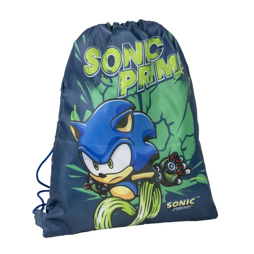 Worek Sonic Plecak Na Kapcie Strój Torba Szkolny Na Wycieczkę