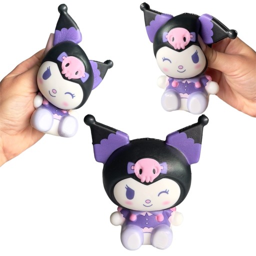 SQUISHY KUROMI HELLO KITTY GNIOTEK ANTYSTRESOWY JUMBO XL