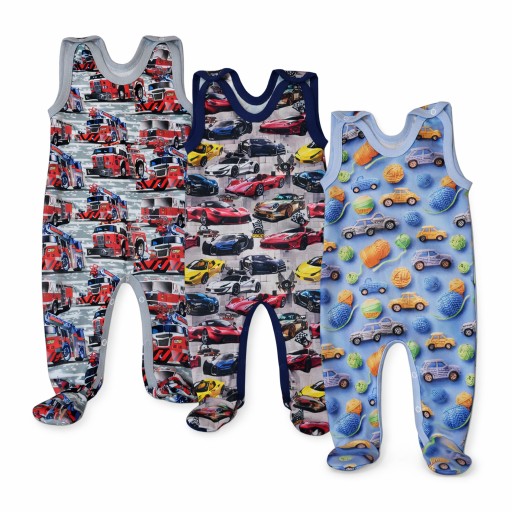 ABCDEFG... Baby Style śpiochy niemowlęce bawełna rozmiar 98