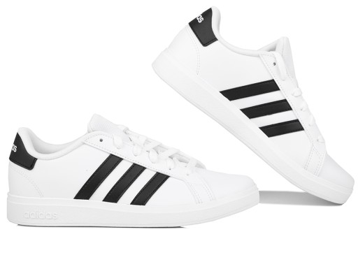 Adidas buty sportowe skóra ekologiczna biały rozmiar 31,5