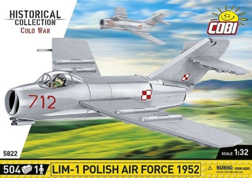 Klocki Cobi 5822 Lim-1 Polish Air Force 1952