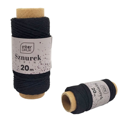 Sznurek na szpulce 20m Satin Gold T855