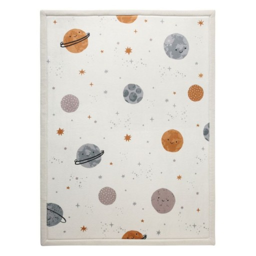 Mata Coral Velvet z pianką memory 150 x 200 cm Happy Planets Hakuna Matte