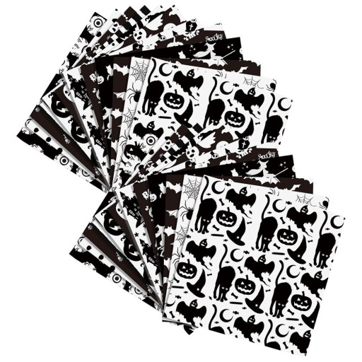 PAPIER DO SCRAPBOOKINGU HALLOWEEN - 24 ARKUSZE - DO RĘKODZIEA