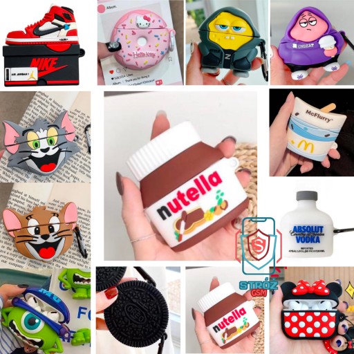Zdjęcie oferty: Etui AirPods 4 Nutella, Śliczne, Pełna ochrona, Antypoślizgowe, StróżGSM