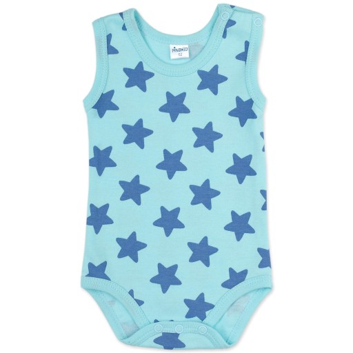 Body niemowlęce Garcon niebieskie 68cm