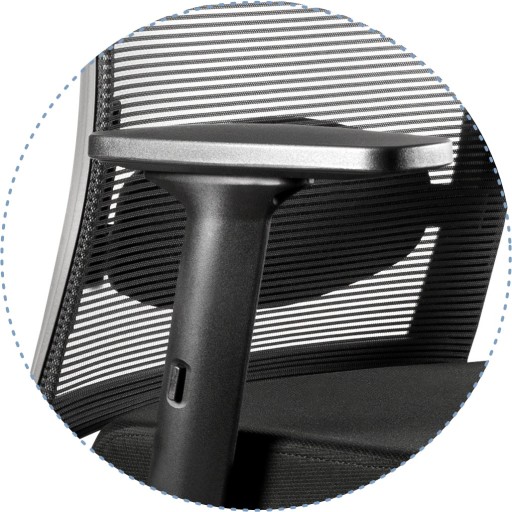 Fotel ergonomiczny Anggun krzesło obrotowe SM02