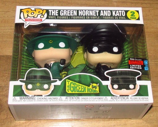 FUNKO POP VINYL THE GREEN HORNET AND KATO NYCC2019