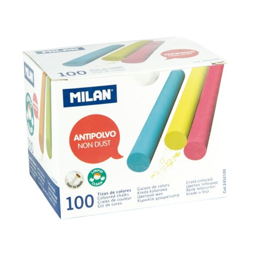 Kreda tablicowa Milan 100 szt.