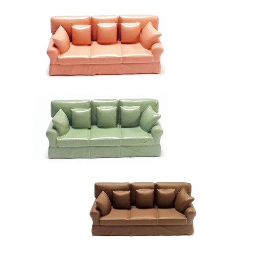 1/64 Scale Furniture Miniature Resin Sofa Model